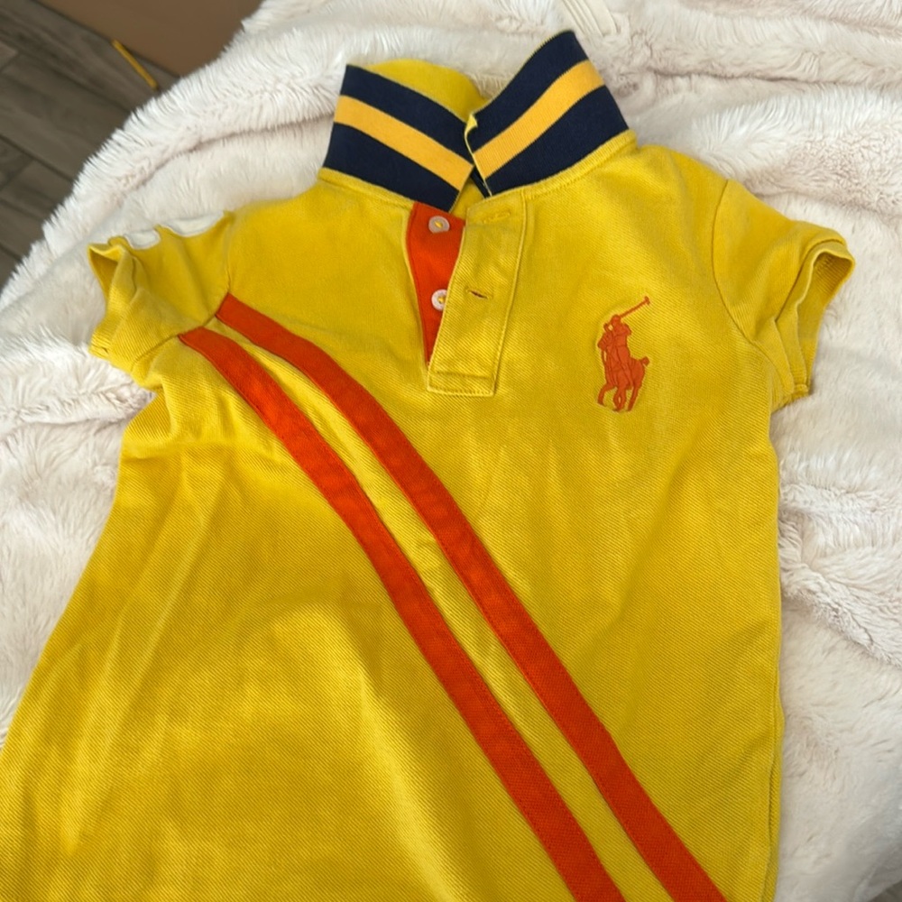 ralph lauren - yellow shirt size6